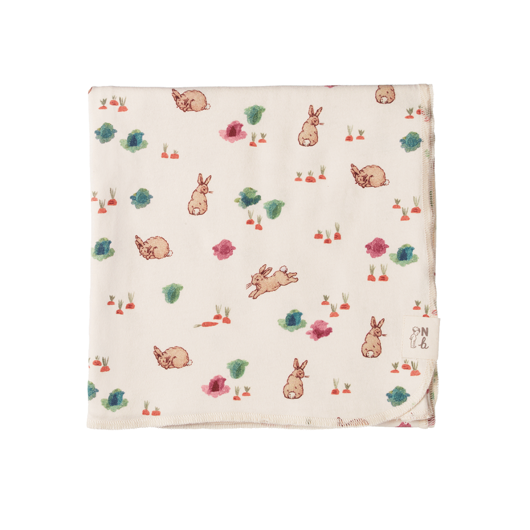 Country Bunny Print Wrap
