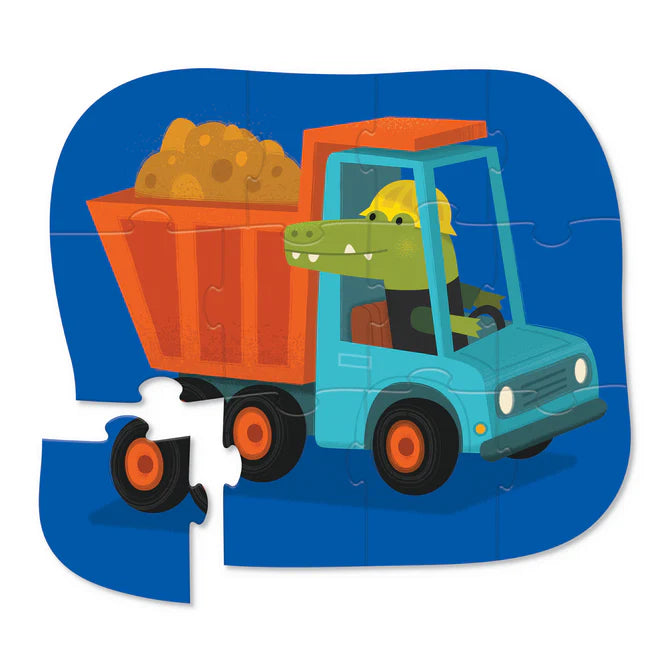 Mini Puzzle - Construction Croc (12pc)