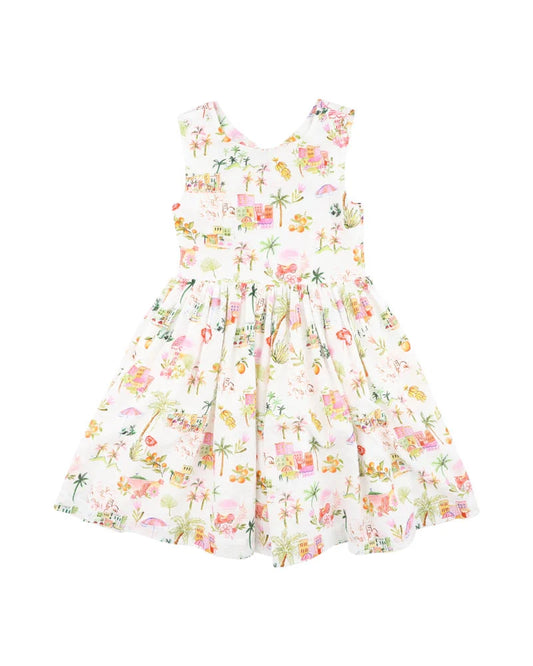 Paradiso Cross Back Dress