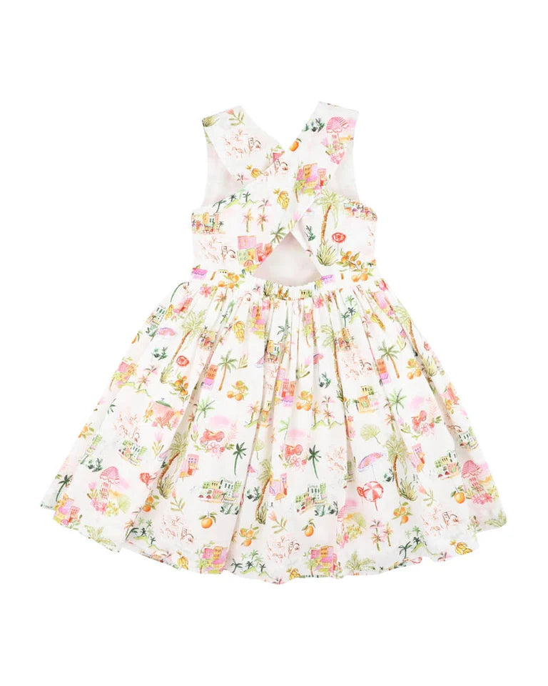 Paradiso Cross Back Dress