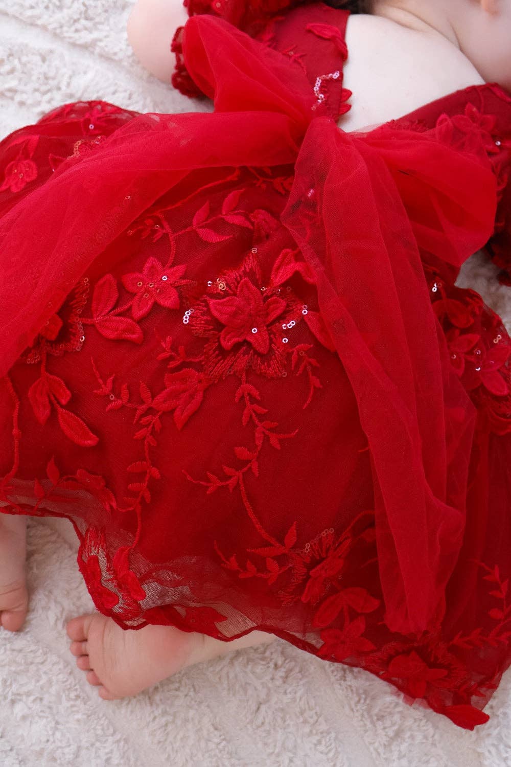 Vienna Girls Christmas Embroidery Dress