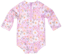 Load image into Gallery viewer, Swim Baby Onesie L/S Classic - Dahlia

