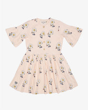 Load image into Gallery viewer, Cream Daisy Skater On Repeat Dress

