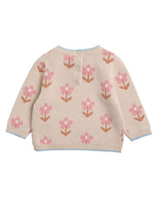 Load image into Gallery viewer, Midnight Daisy Knitted Jumper

