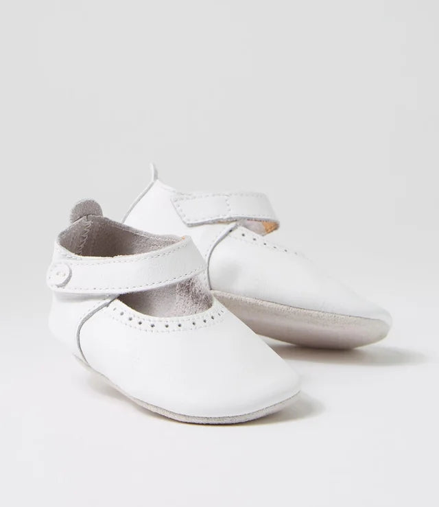 Delight White Leather