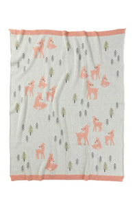 Delilah Deer Baby Blanket