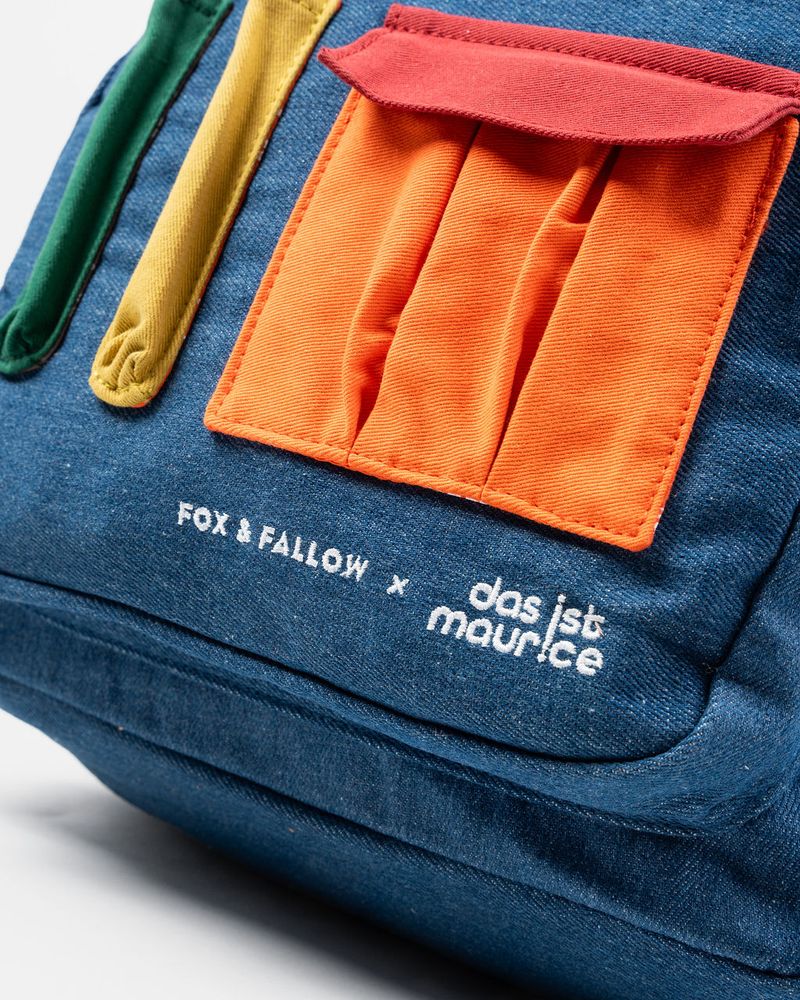 Denim Backpack - Pockets