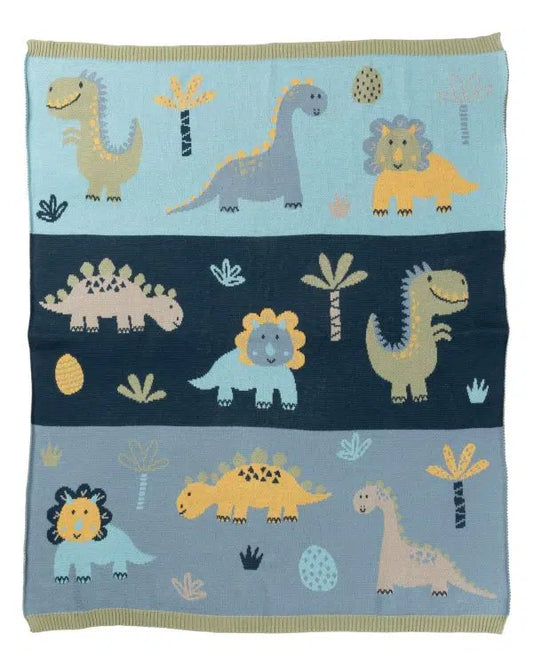 Derry Dino Baby Blanket