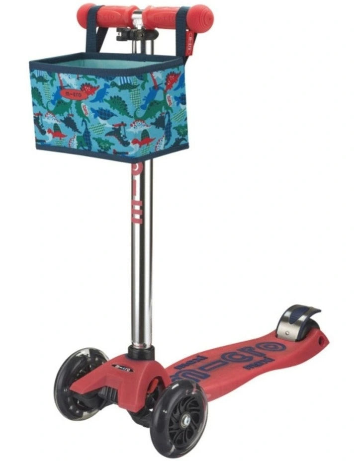 Micro Foldable Pattern Scooter Basket