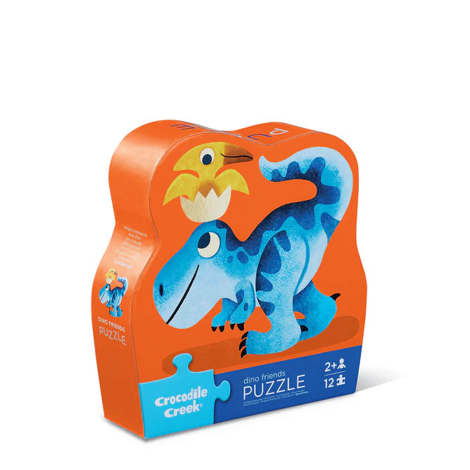 Mini Puzzle - Dino Friends  (12pc)