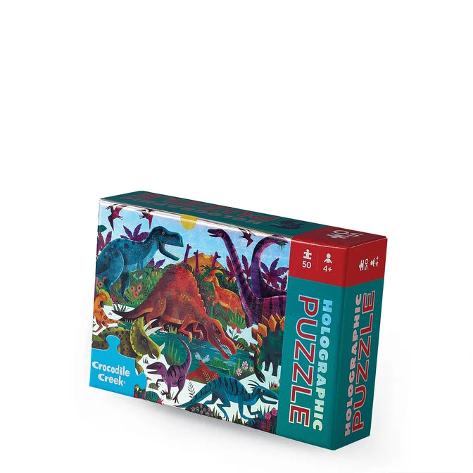 Holographic Puzzle Dinosaurs - (50pc)