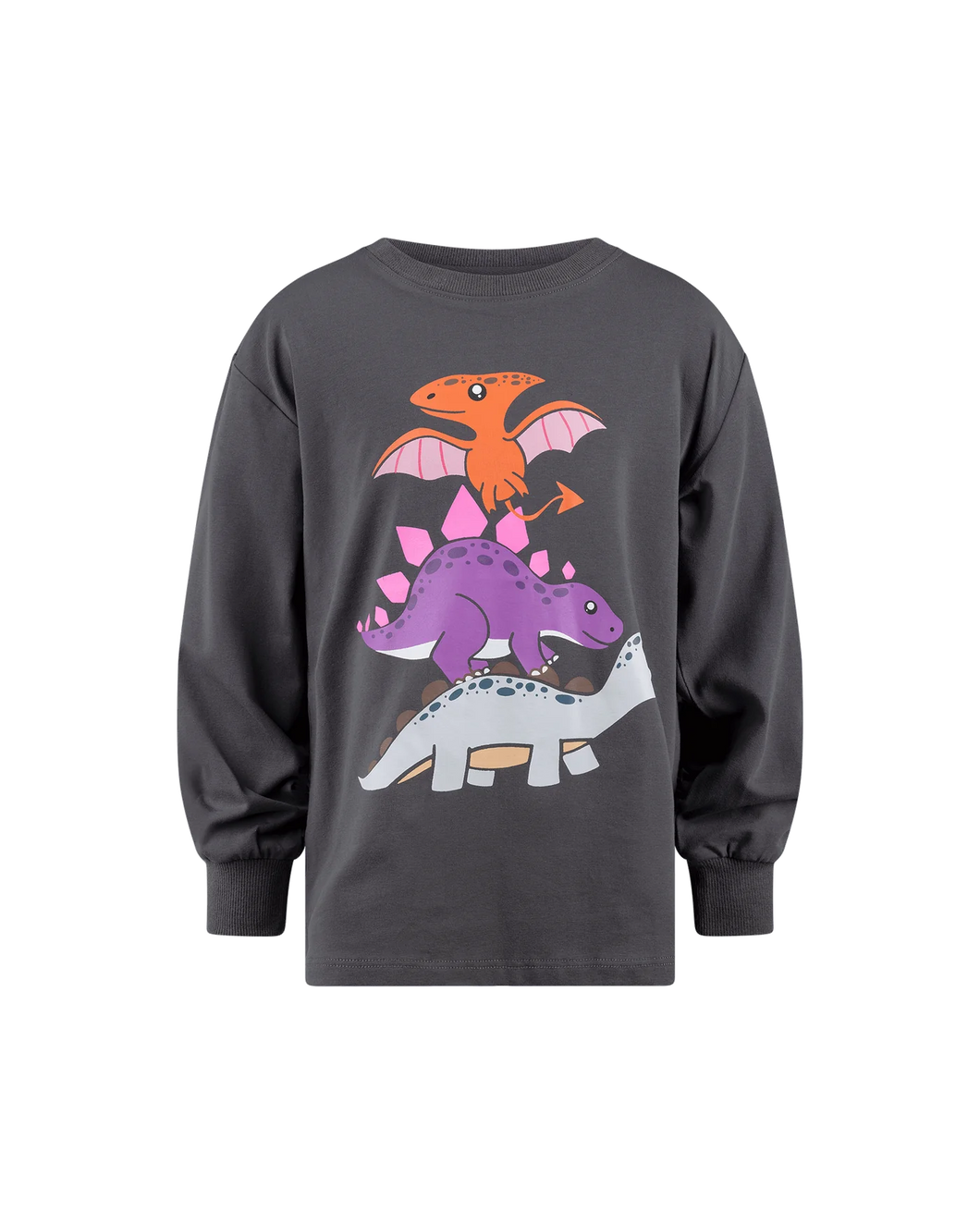 Dino Stack Long Sleeve T-Shirt
