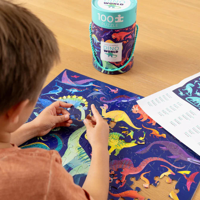 36 Animal Puzzle - Dino World (100pc)