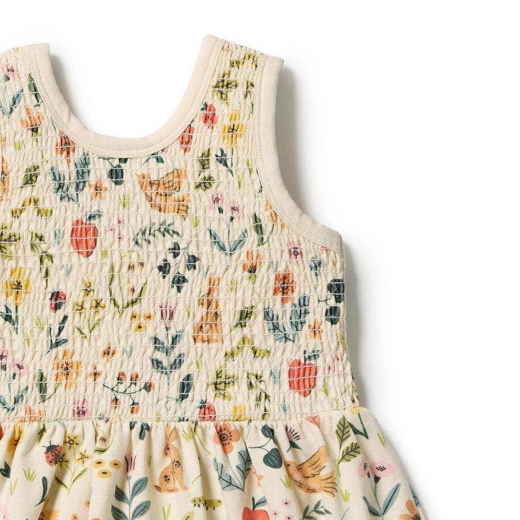Summer Garden Organic Dress Set