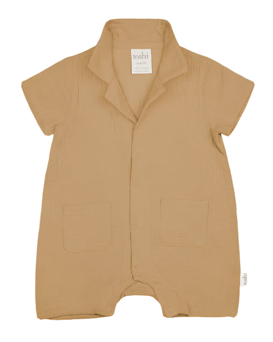 Sammy Romper - Driftwood