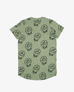 Drippin Smiles on Repeat Pistachio Tee