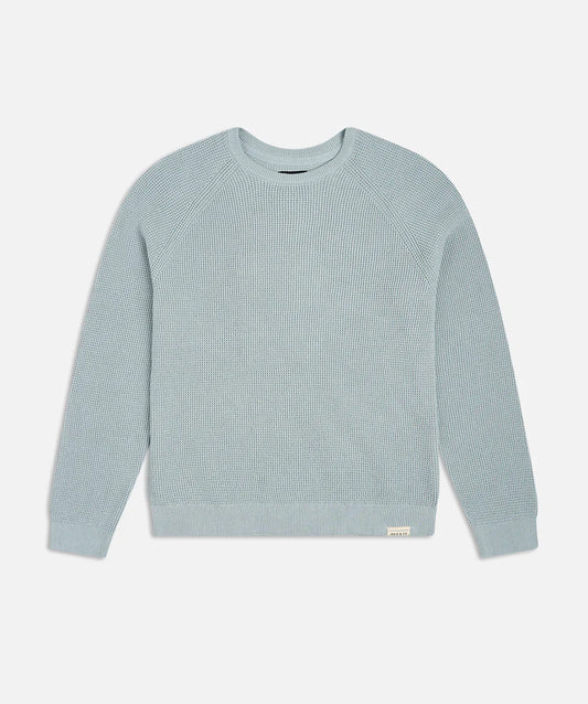 The Summit Raglan Knit - Duck Egg