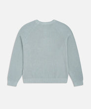 Load image into Gallery viewer, The Summit Raglan Knit - Duck Egg
