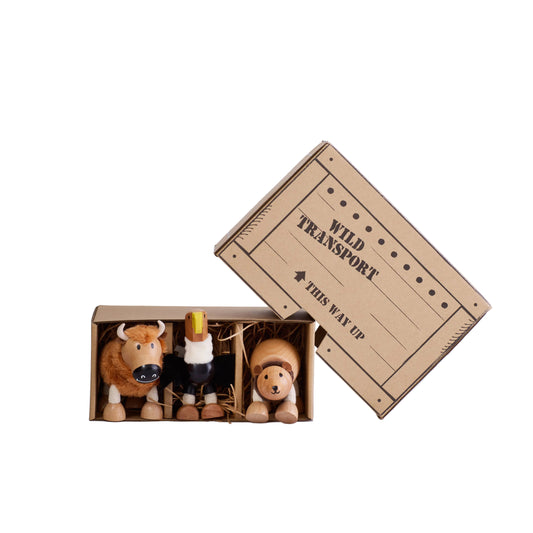 Roaming Mountains Mini Bundle – 3 USA Anamalz in Gift Crate