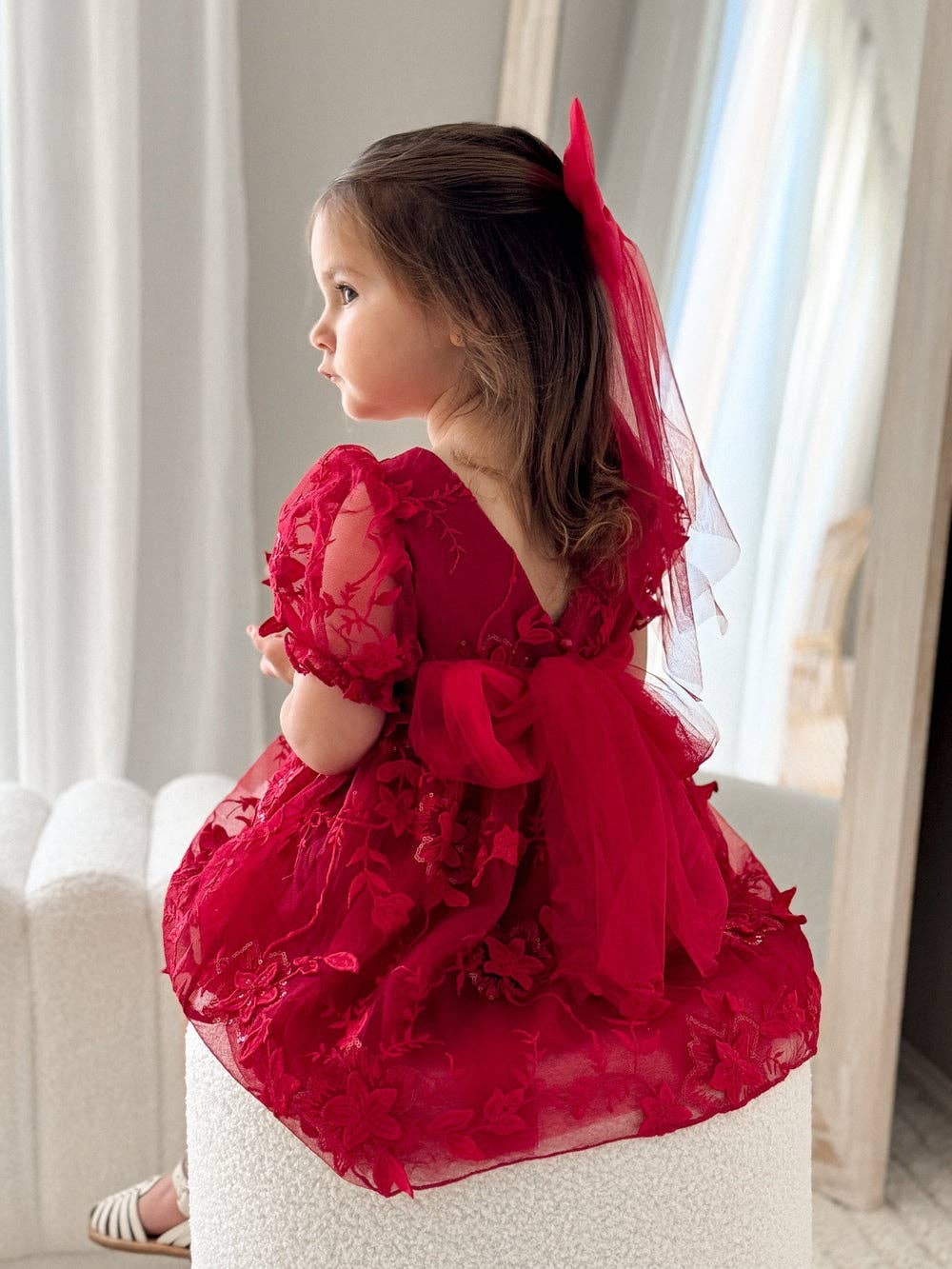 Vienna Girls Christmas Embroidery Dress