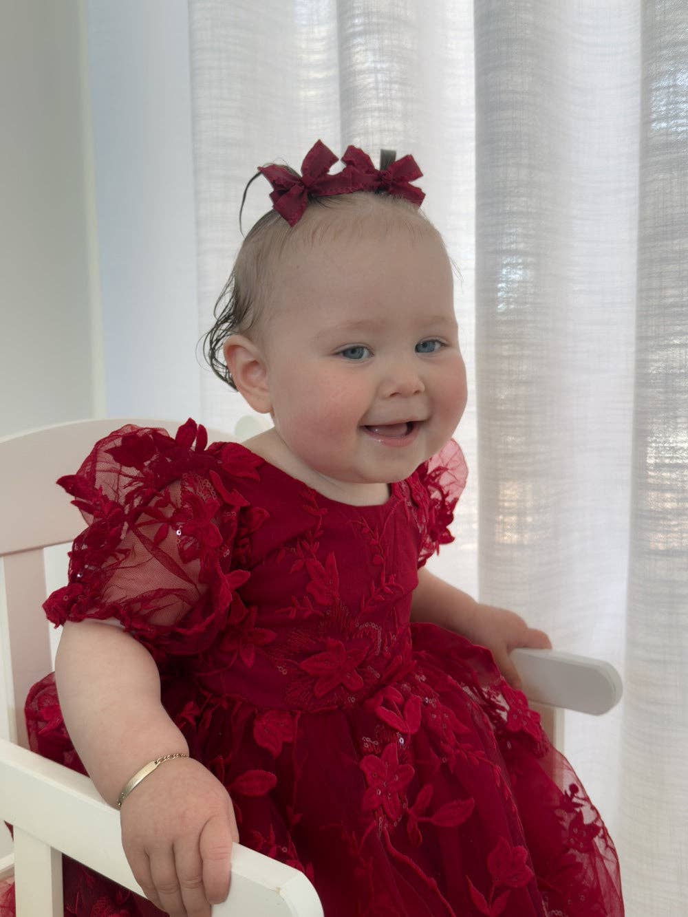 Vienna Girls Christmas Embroidery Dress