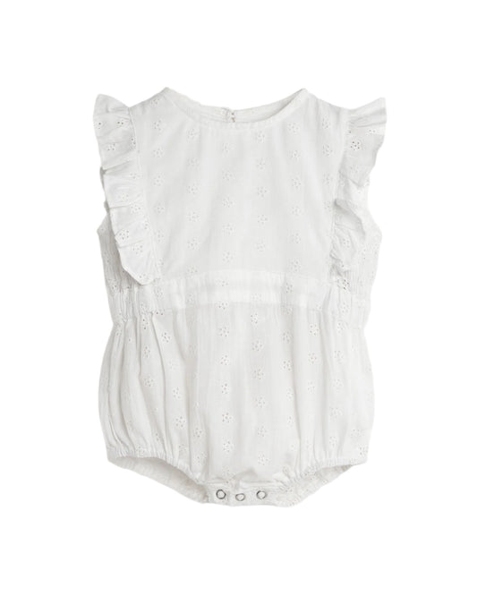 Ellie Playsuit - Natural Lace