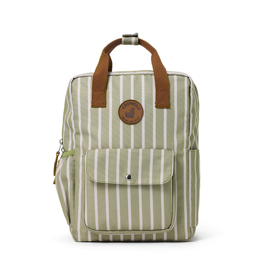 Mini Backpack - Elm Stripe