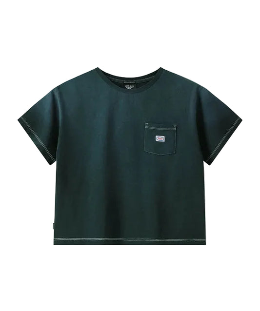 The Millenium Tee - Washed Emerald