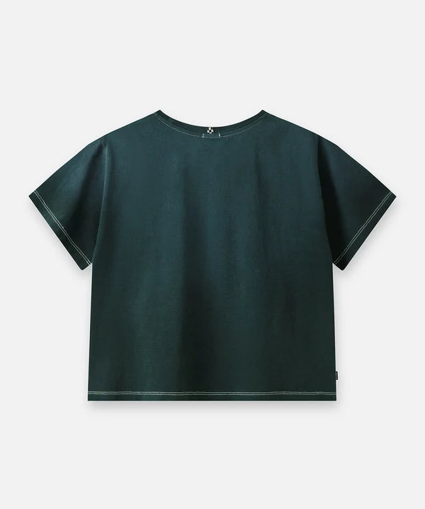 The Millenium Tee - Washed Emerald