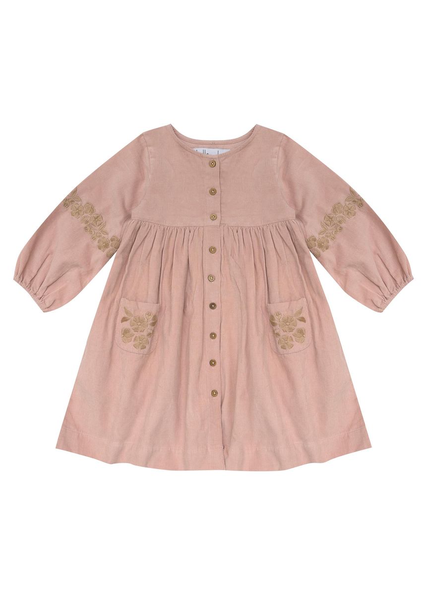 Emmy Dress - Ash Rose