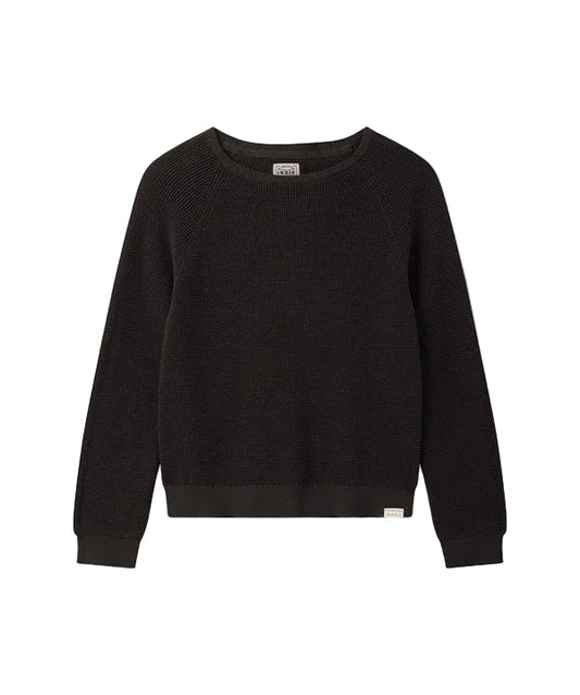 The Summit Raglan Knit - Espresso