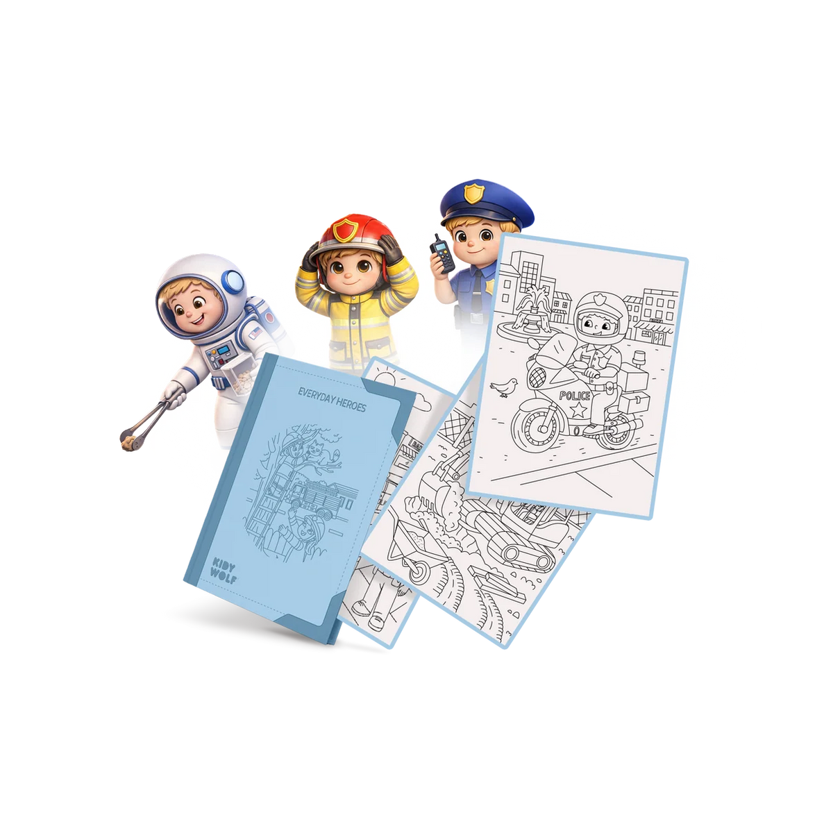 Refill Kidydraw Pad 6+