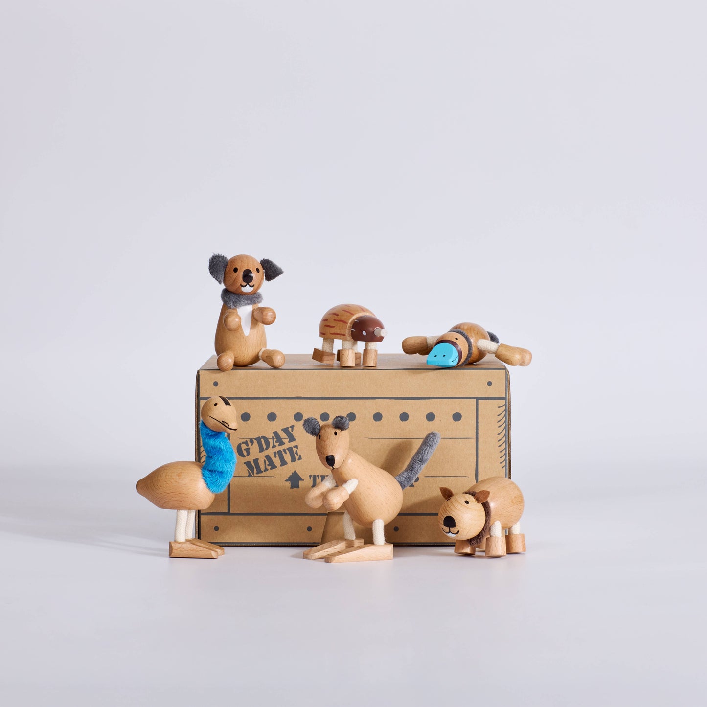 Outback Bundle – 6 Australian Anamalz in Gift Crate