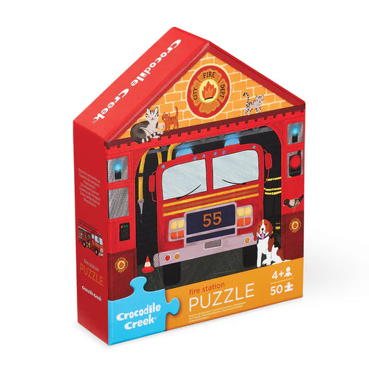 Flat House Puzzle - Fire House (50pc)