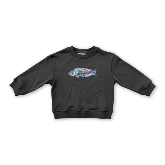 Parrot Fish Jumper - Ash