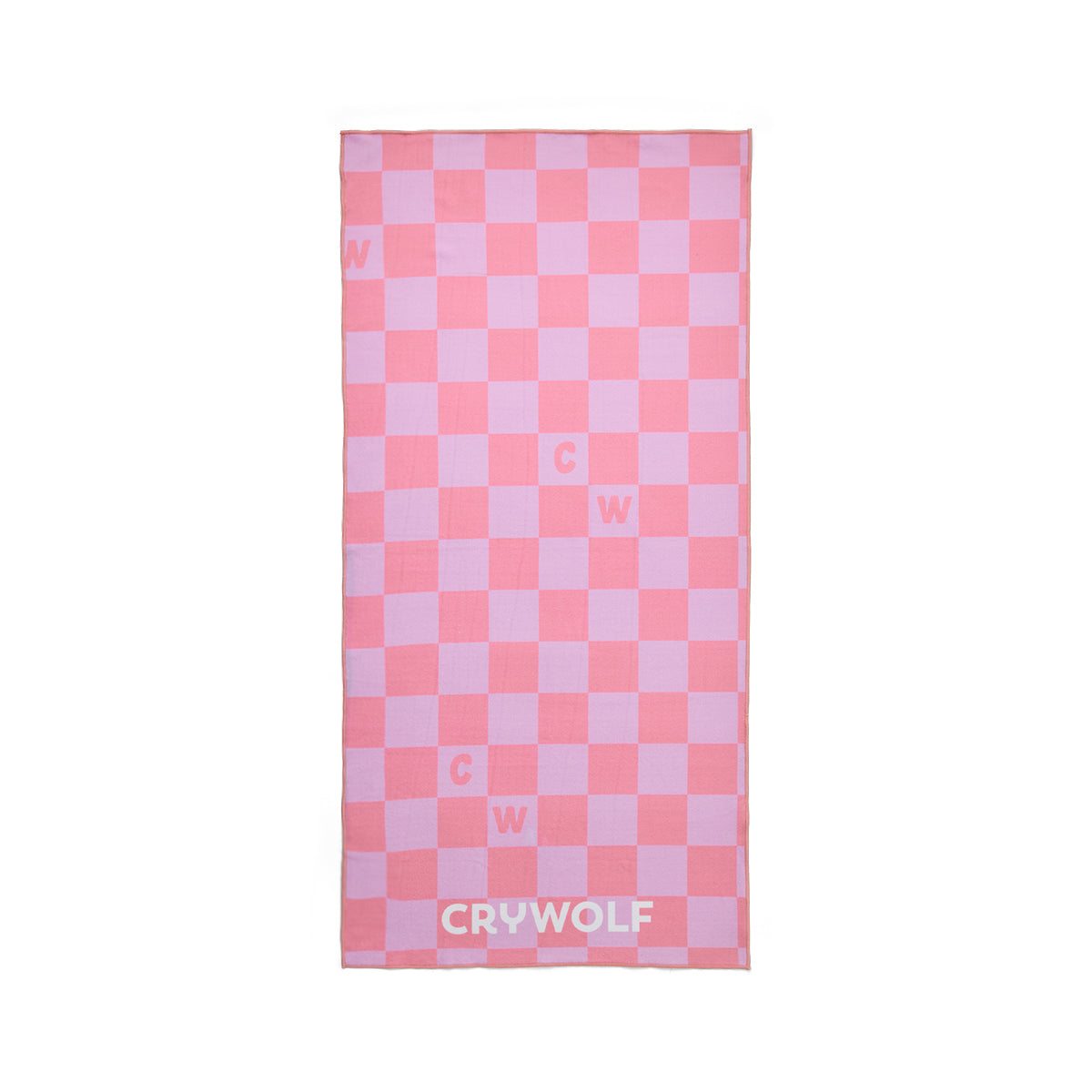 Rapid Dry Towel - Flamingo Check