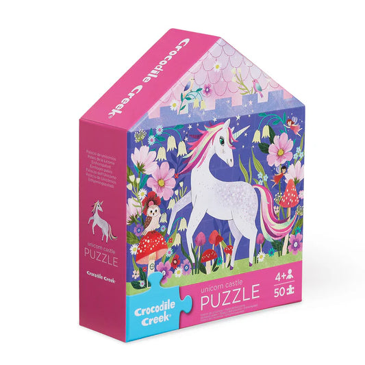 Flat House Puzzle - Unicorn Castle (50pc)