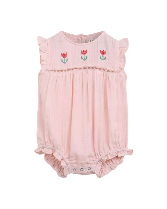 Flee Playsuit - Pink