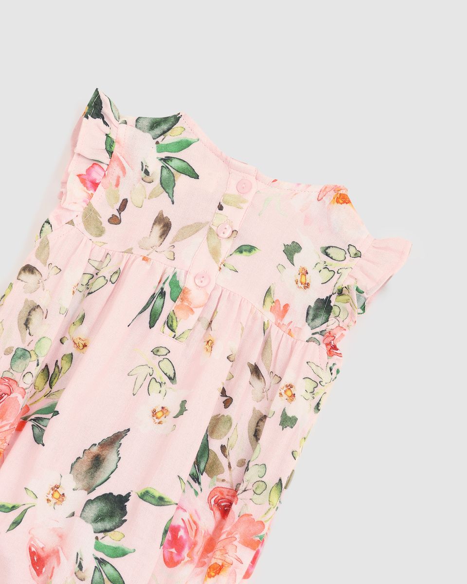 Flee Playsuit - Darling Petal