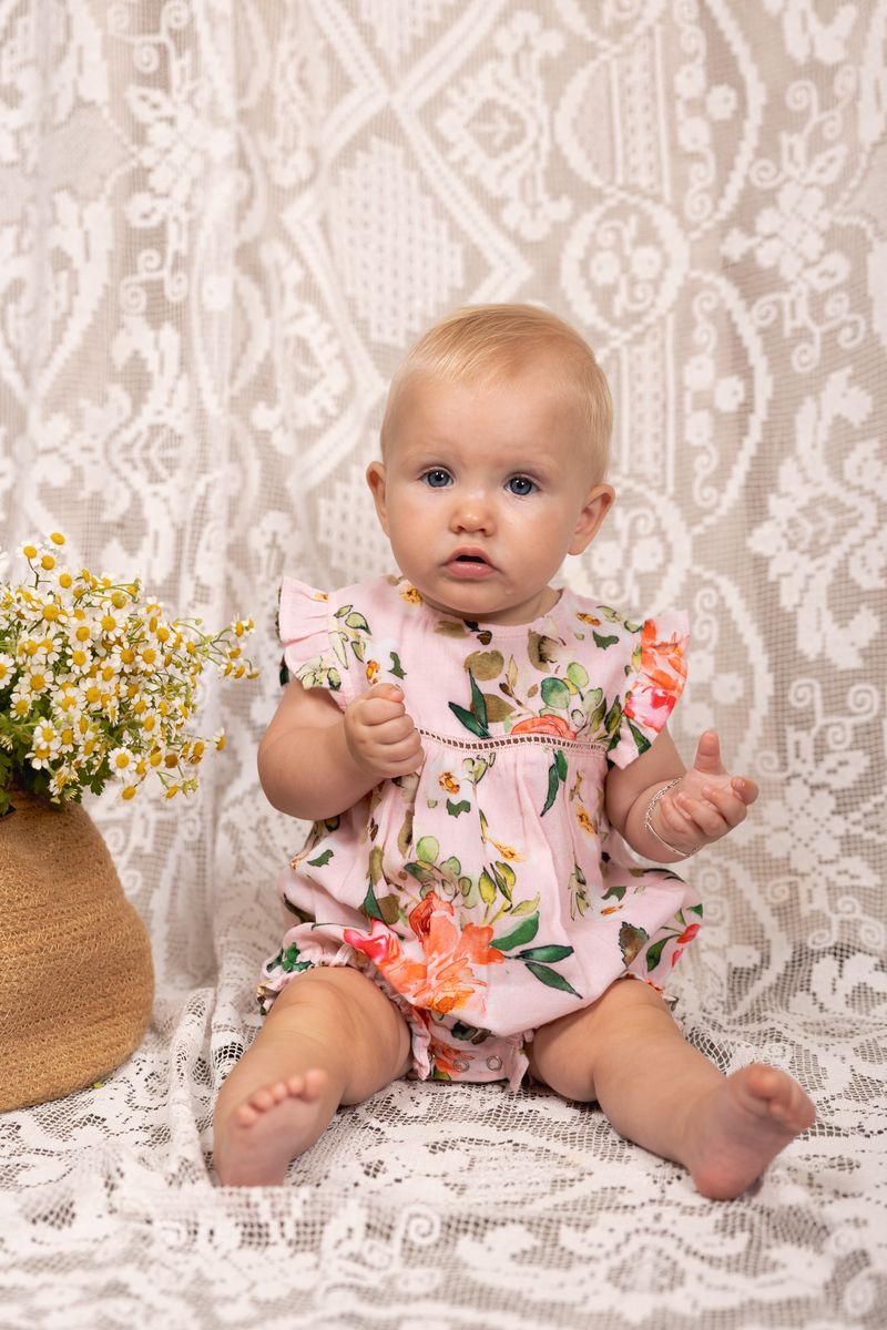 Flee Playsuit - Darling Petal