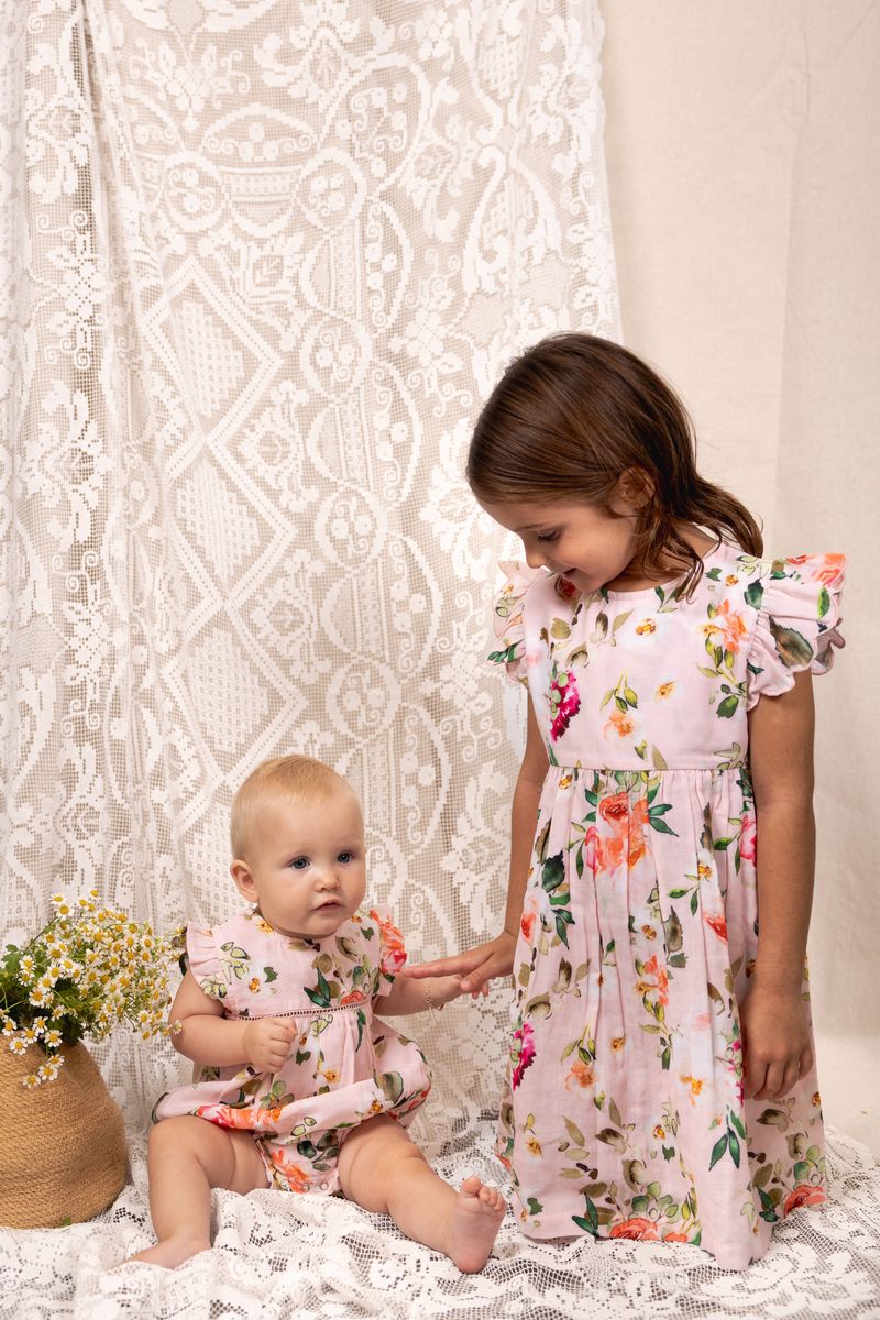 Flee Playsuit - Darling Petal