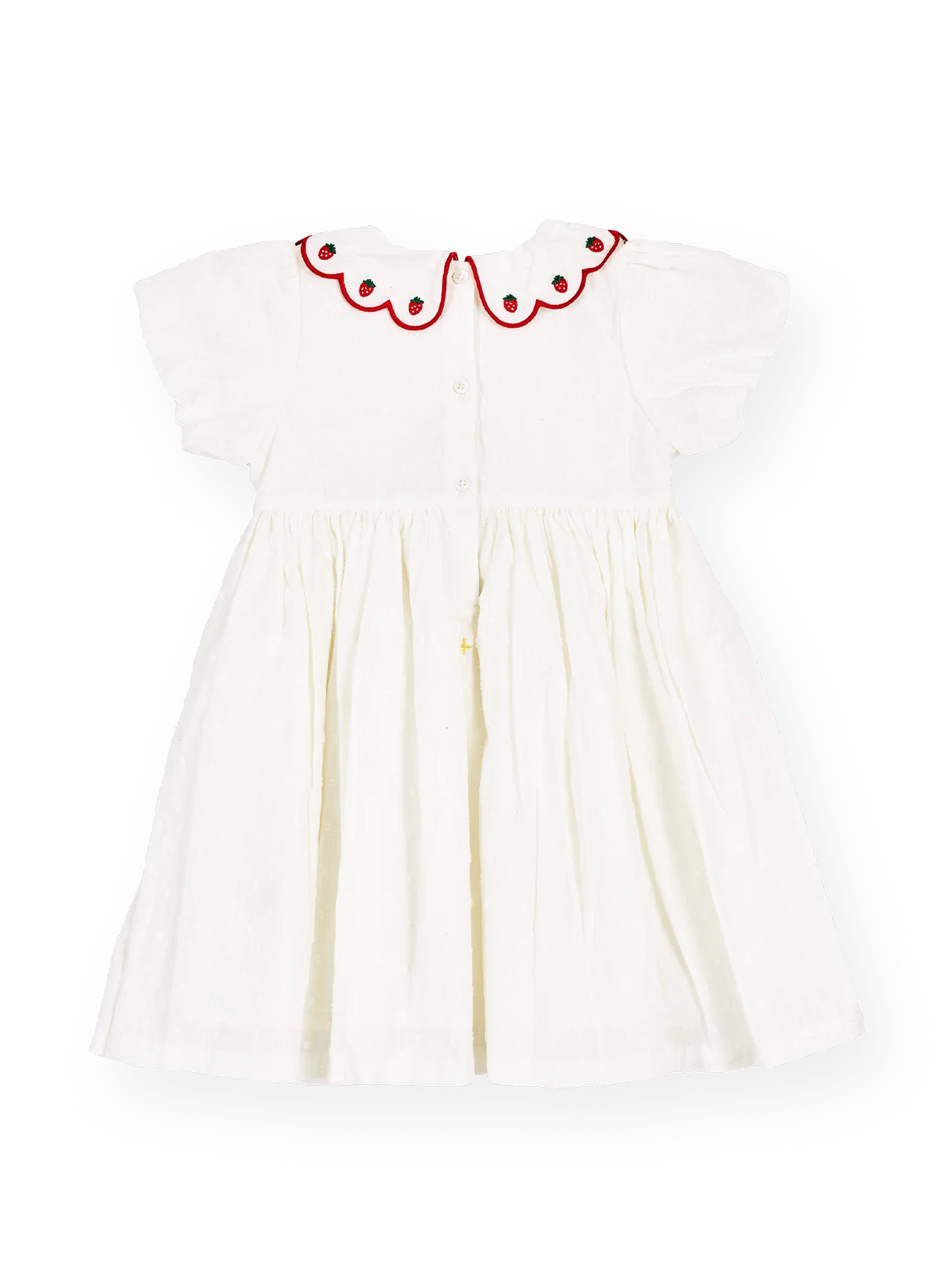Sweet Strawberry Flo Smocked Dress