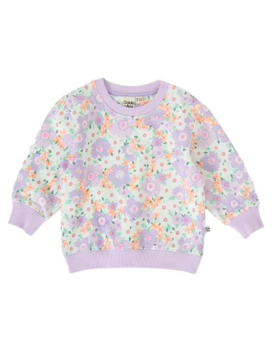 Flora Relaxed Terry Sweater