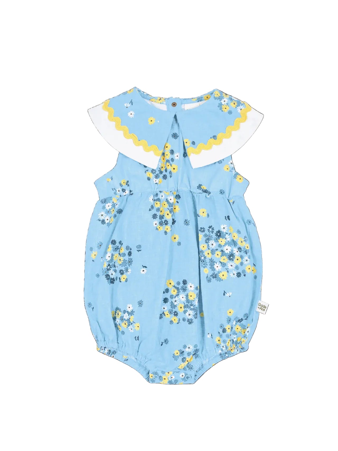 Floral Ava Collared Romper