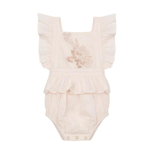 Florence Romper - Rose Quarts