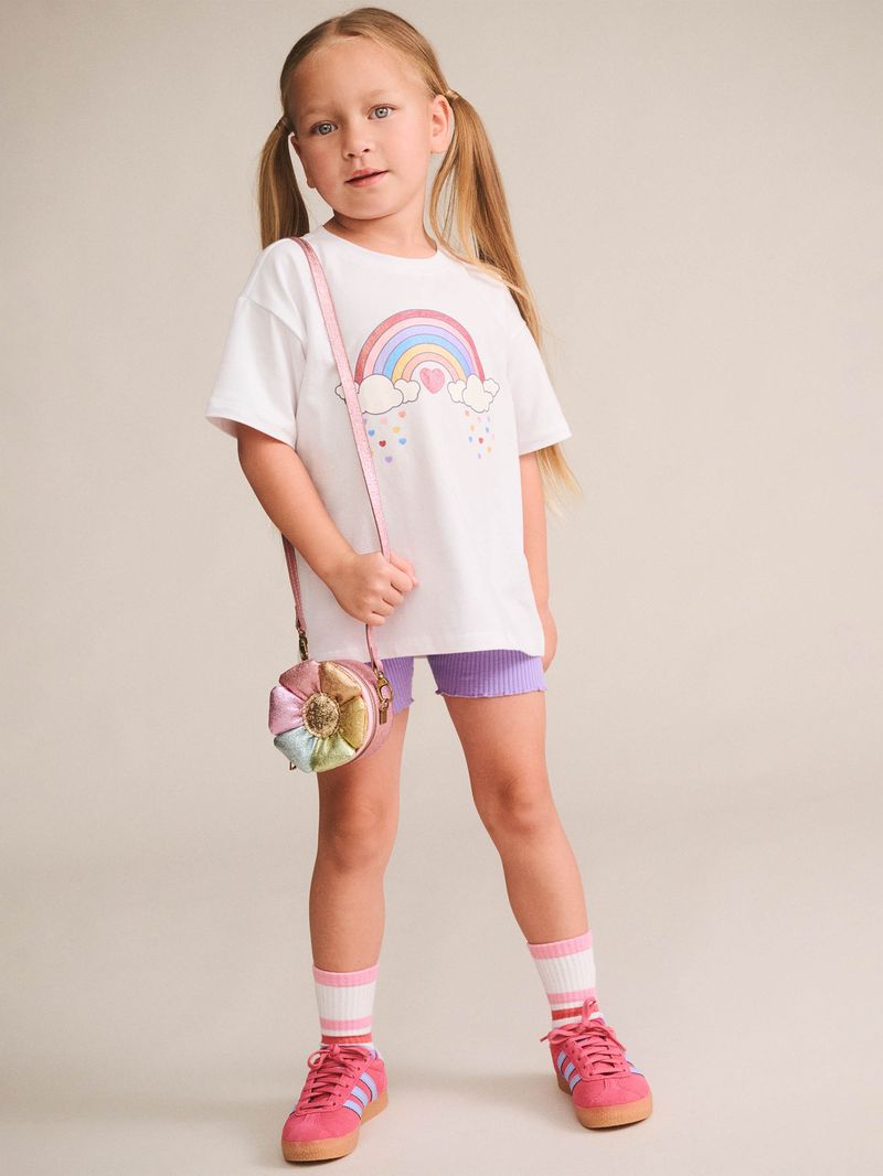 Rainbow Flower Bag