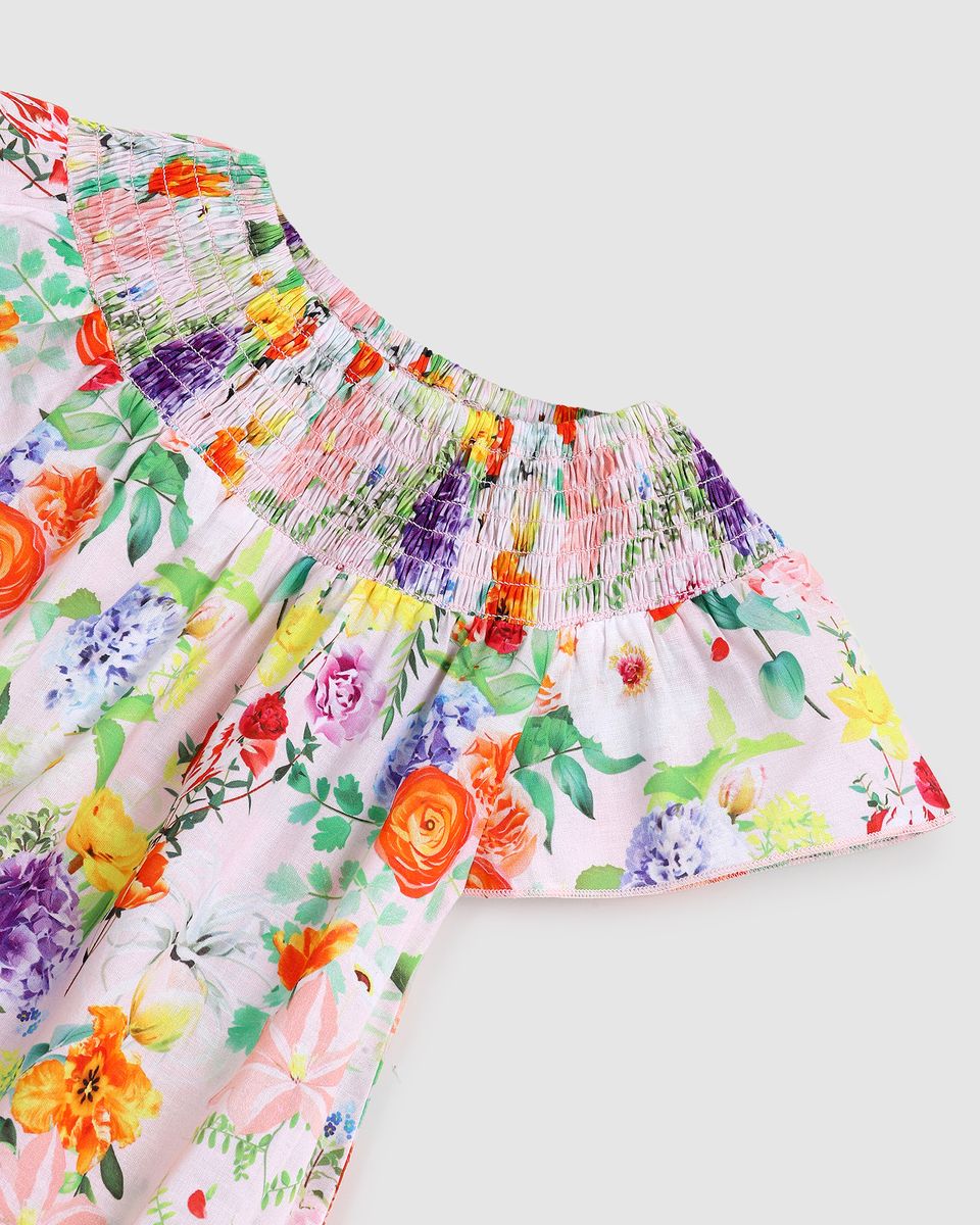 Doris Playsuit - Flower Crush
