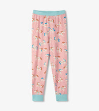 Load image into Gallery viewer, Folksy Unicorn Bamboo Pajama Set
