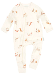Onesie Long Sleeve - Classic Enchanted Forest Feather