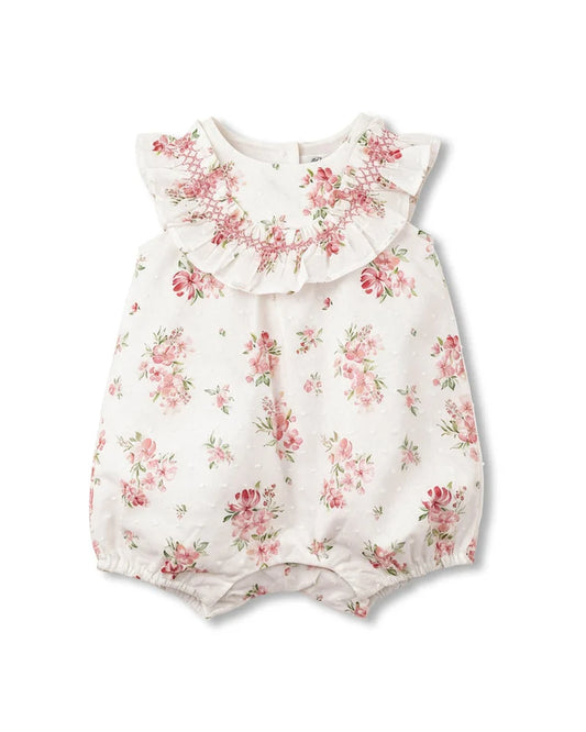 Chelsea Frill Yoke Romper